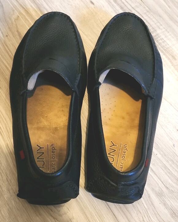 Marc Joseph New York Men\'s Leather Driving Penny‎ Loafers Size 10 MJNY 1528-BG main image 6